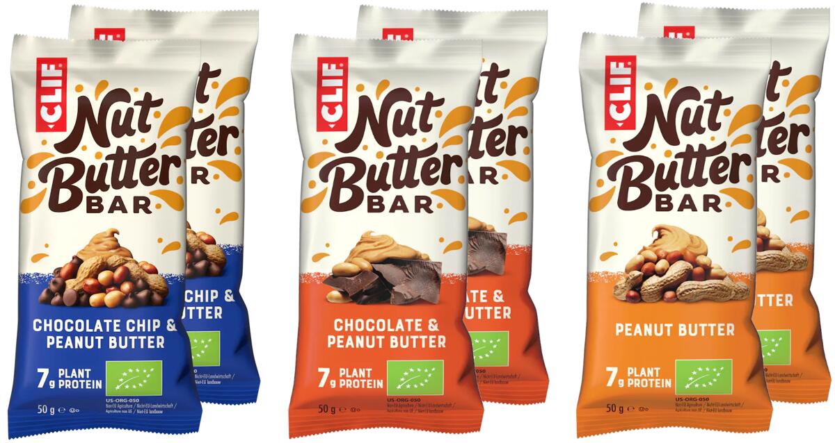 Clif Nut Butter Bar, 12 x 50 g Riegel, Mix