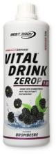 Best Body Nutrition Vital Drink Zerop, 1000 ml Flasche, Brombeere