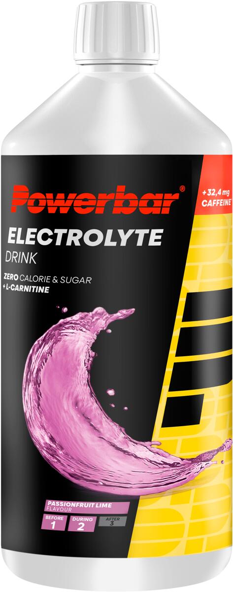PowerBar Electrolyte Drink, 1000 ml Flasche, Passionfruit Lime