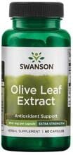 Swanson Olive Leaf Extract 750 mg, 60 Kapseln