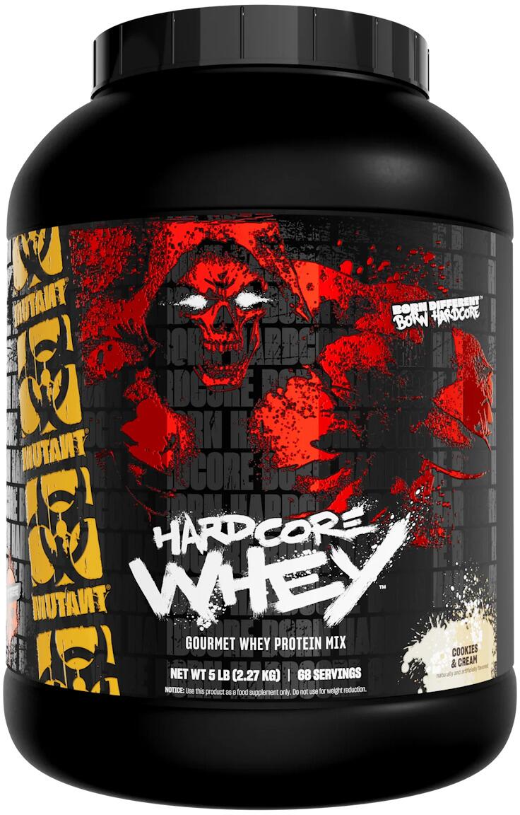 Mutant Hardcore Whey, 2270 g Dose, Cookies & Cream