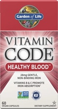 Garden of Life Vitamin Code Healthy Blood, 60 Kapseln