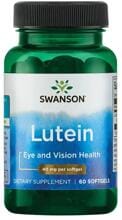 Swanson Lutein 40 mg, 60 Softgels