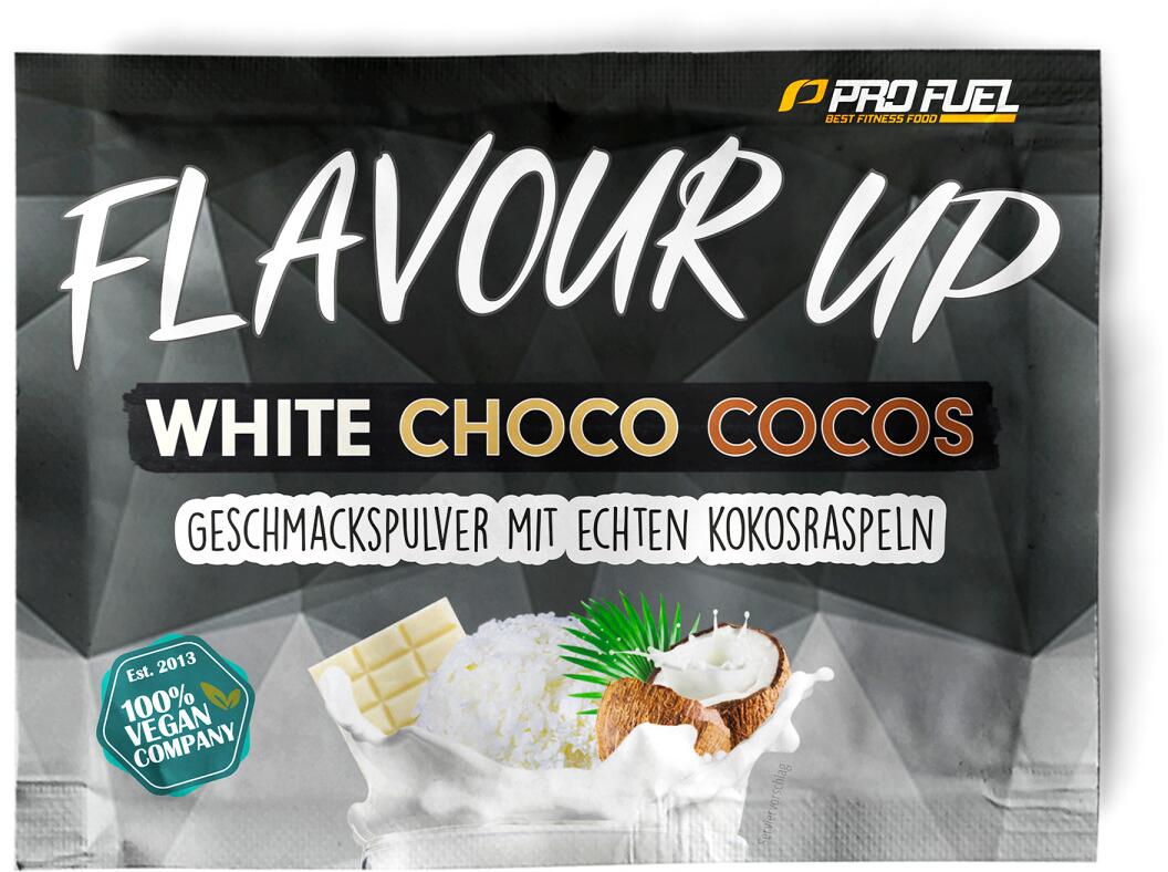ProFuel Flavour Up Geschmackspulver, 30 g Probe, White Choc Cocos