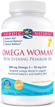 Nordic Naturals Omega Woman, 120 Softgels, Lemon