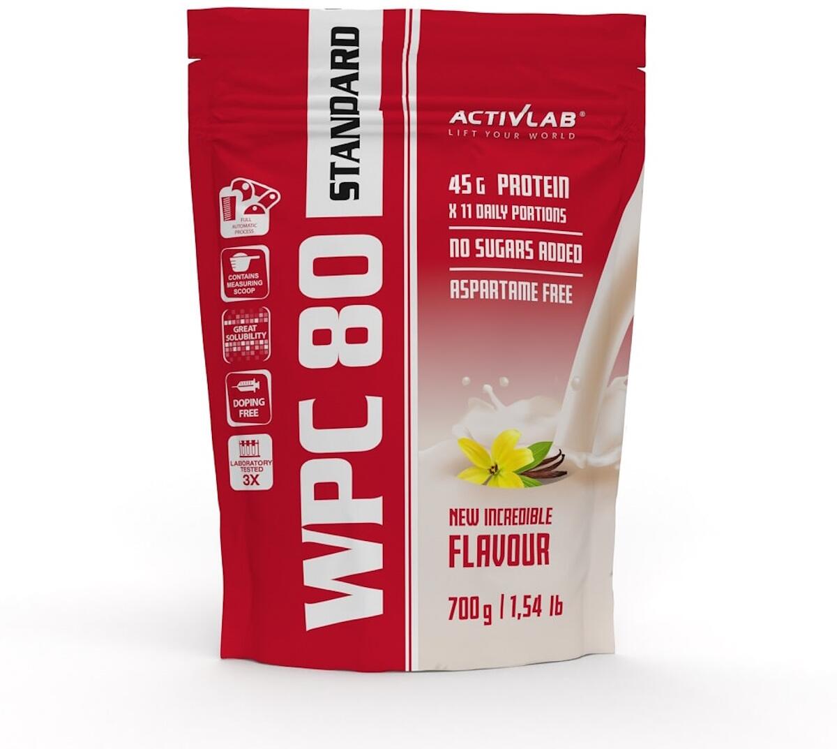 Activlab WPC 80 Standard, 700 g Beutel, Vanilla