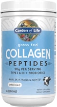 Garden of Life Collagen Peptides - Grass Fed, Neutral