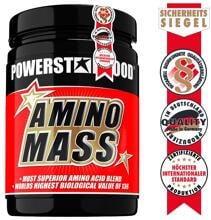Powerstar Food AMINO MASS - Aminosäuren Komplex, 500 Tabletten