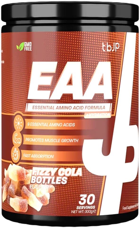 Trained by JP EAA + Hydration, 300 g Dose, Fizzy Cola Bottles