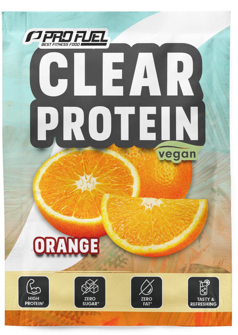 ProFuel Clear Protein Vegan, 18 g Probe, Orange