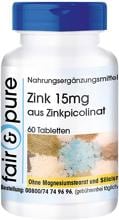 fair & pure Zink (15 mg), 60 Tabletten Dose