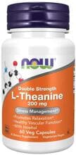 Now Foods Double Strength L-Theanine 200 mg, Kapseln