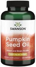 Swanson Pumpkin Seed Oil 1000 mg, 100 Kapseln