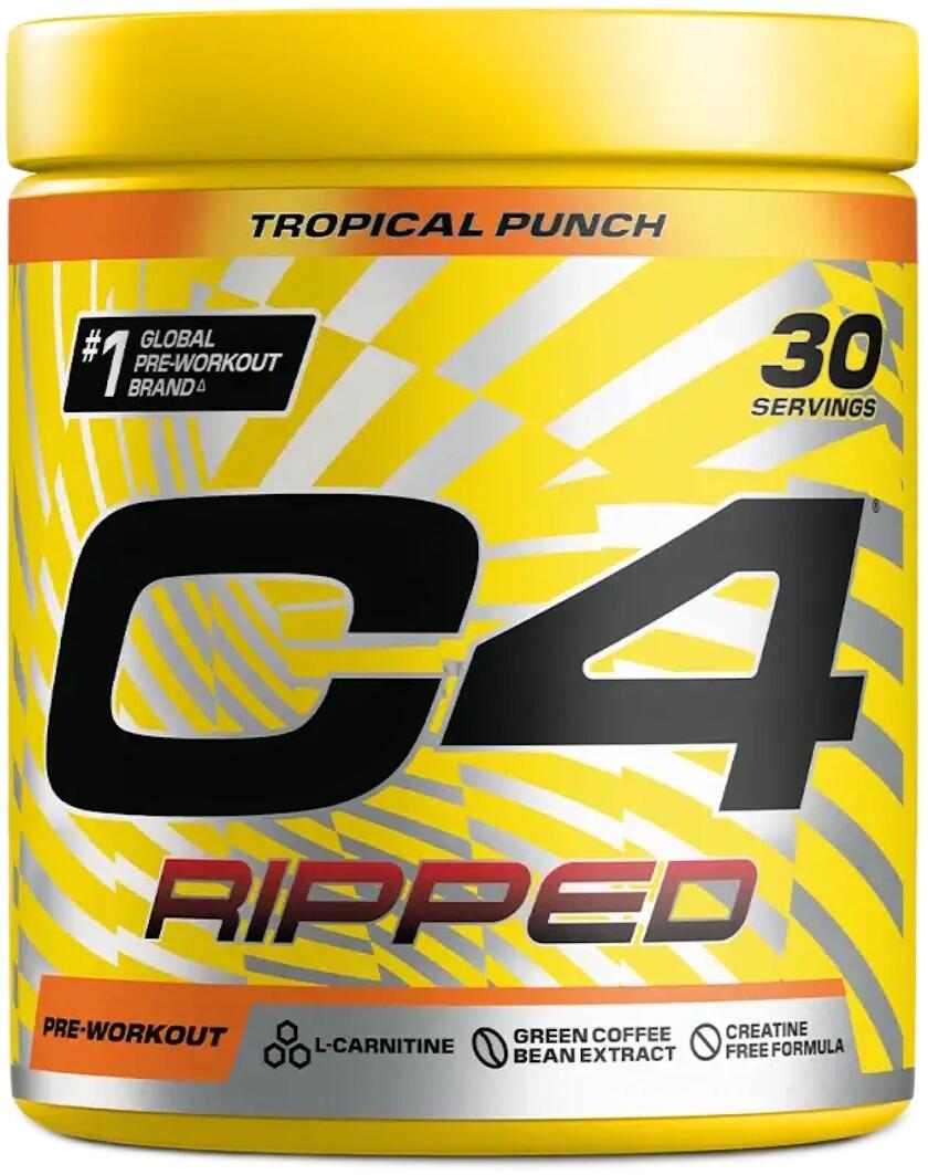 Cellucor C4 Ripped, 180 g Dose, Tropical Punch