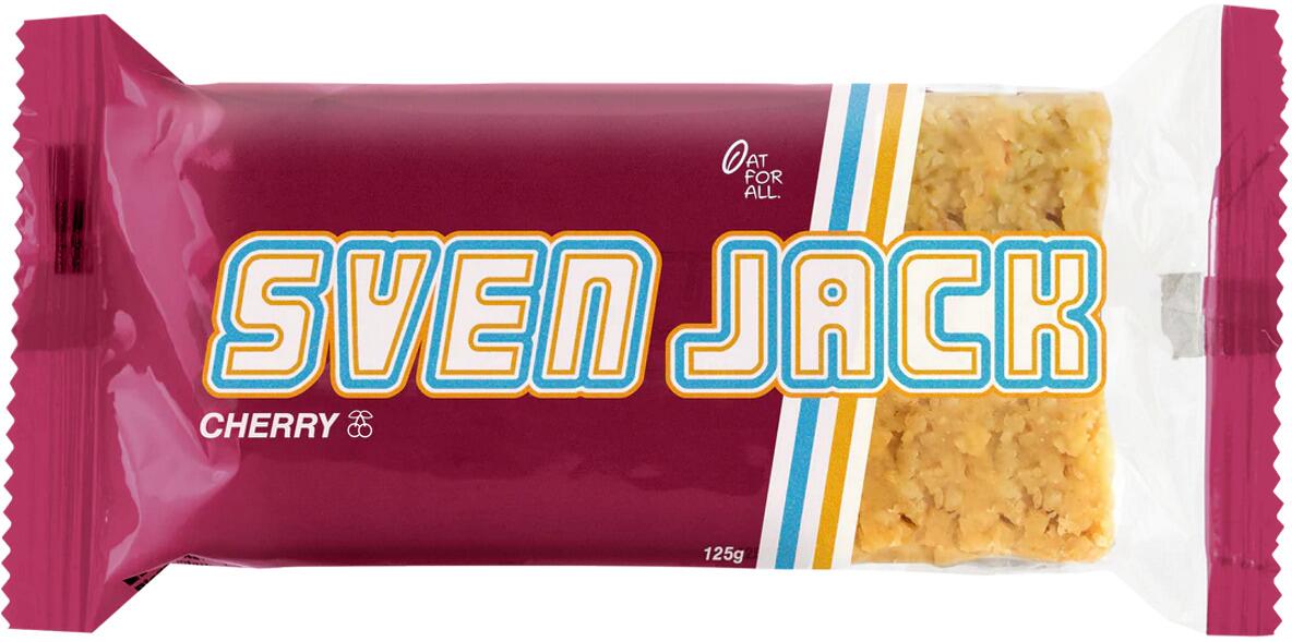 Sven Jack Haferflockenriegel, 24 x 125 g Riegel, Cherry