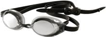 Finis Lightning Racing Goggles, Silver Mirror