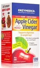 Enzymedica Apple Cider Vinegar, 120 Kapseln Dose