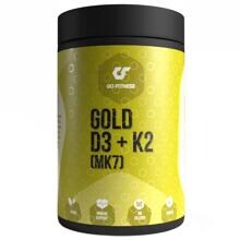 GoFitness Gold D3 + K2 (MK7), 60 Kapseln
