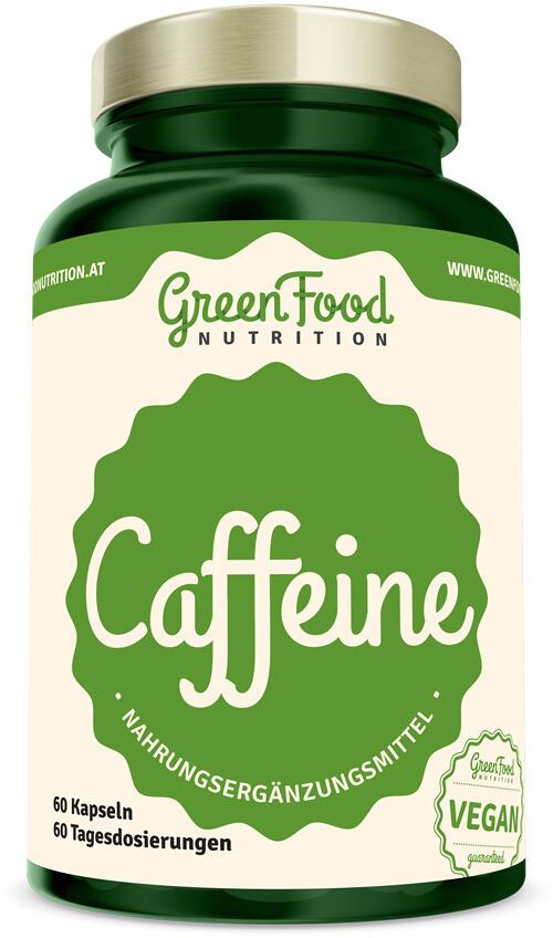 GreenFood Nutrition Koffein, 60 Kapseln