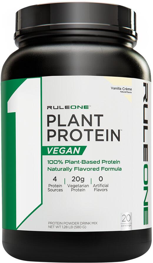 Rule1 R1 Plant Protein, 630 g Dose, Vanilla Crème