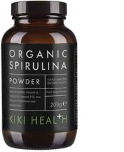 Kiki Health Organic Spirulina Pulver, 200 g Dose