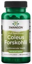 Swanson Full Spectrum Coleus Forskohlii 400 mg, 60 Kapseln