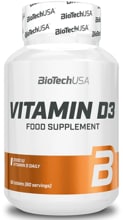 Biotech USA Vitamin D3, 60 Tabletten