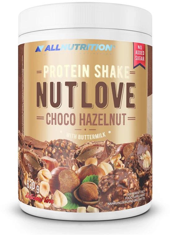 Allnutrition Nutlove Protein Shake, 630 g Dose, Choco Hazelnut