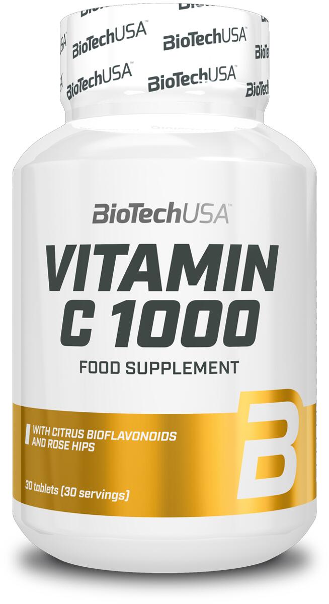 BioTechUSA Vitamin C 1000 Bioflavonoids, 30 Tabletten