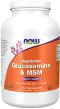 Now Foods Glucosamine & MSM Vegetarian, 240 Kapseln