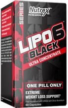 Nutrex Research Lipo 6 Black Ultra Concentrate, 60 Kapseln