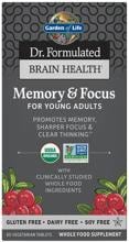 Garden of Life Dr. Formulated Memory & Focus for Young Adults, 60 Tabletten