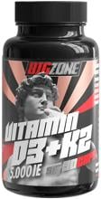 Big Zone Vitamin D3 + K2, 90 Kapseln