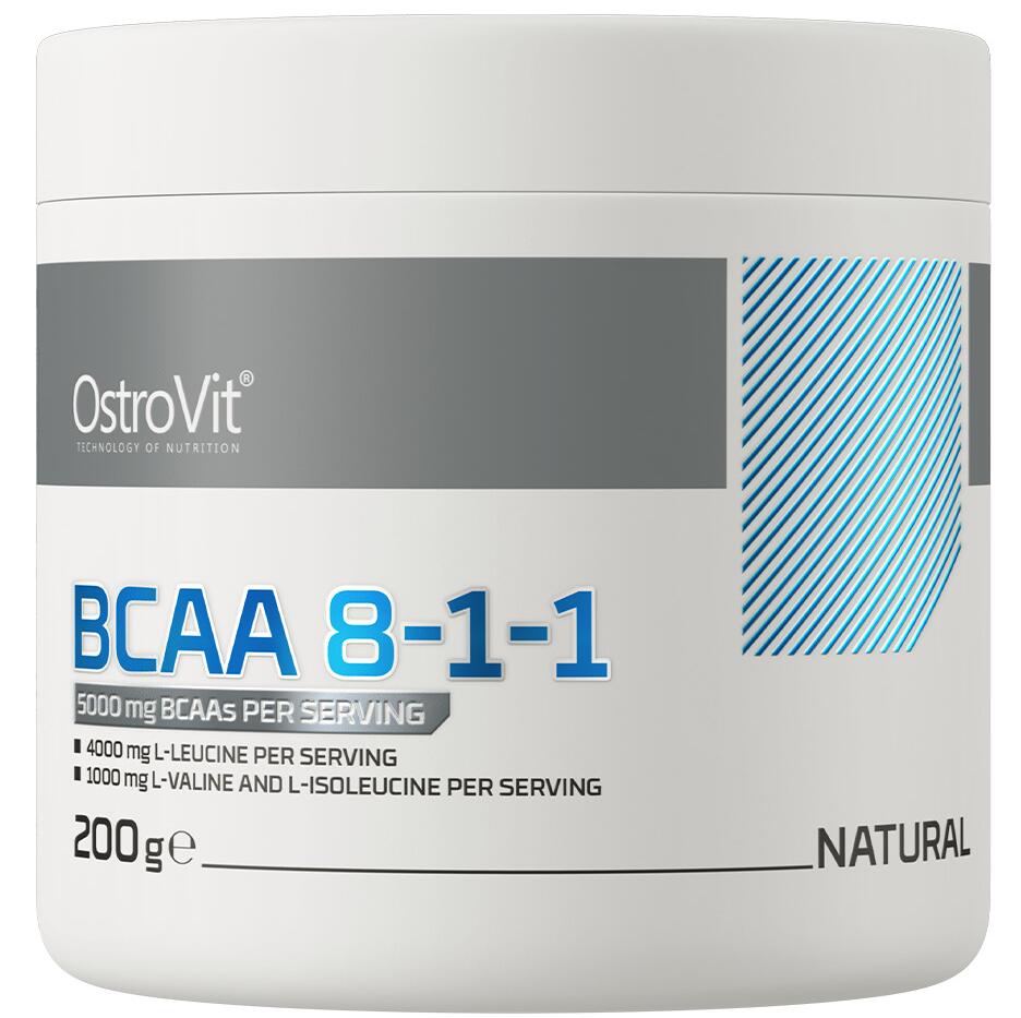 OstroVit BCAA 8-1-1, 200 g Dose, Natural