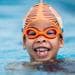 Finis Fruit Basket Goggles, Gold Peach