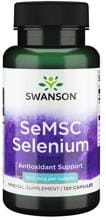 Swanson SeMSC Selenium 200 mcg, 120 Kapseln