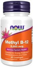 Now Foods Methyl B-12 5000 mcg, 60 Tabletten