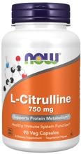 Now Foods L-Citrulline 750 mg, 90 Kapseln