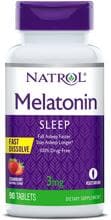 Natrol Melatonin Fast Dissolve, 90 Tabletten, Strawberry