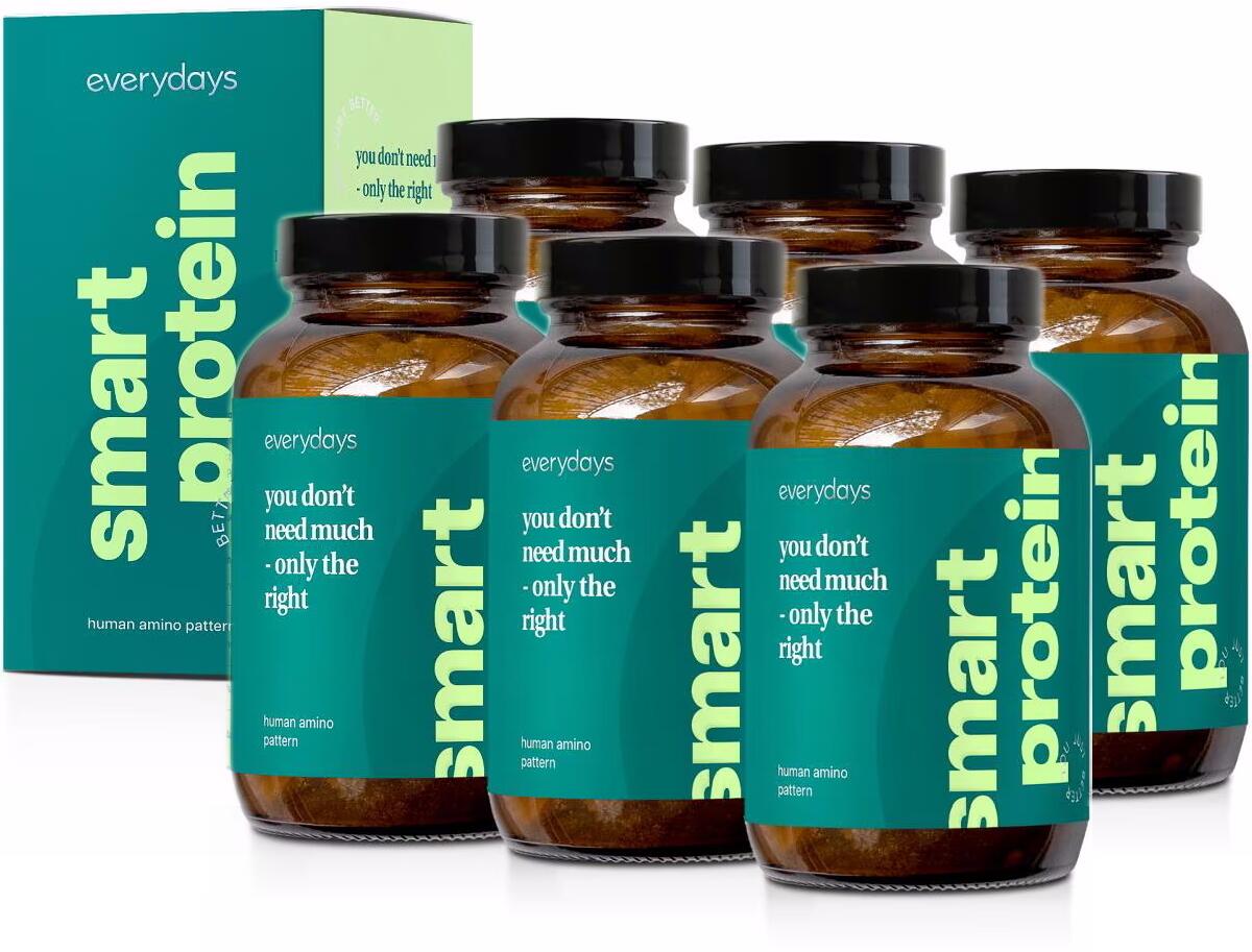 everydays Smart Protein, 6 x 180 Presslinge