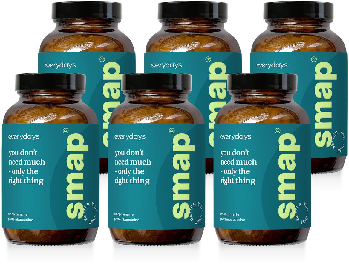 everydays smap - smarte Proteinbausteine, 6 x 180 Presslinge