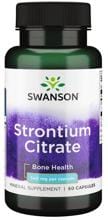 Swanson Strontium Citrate 340 mg, 60 Kapseln