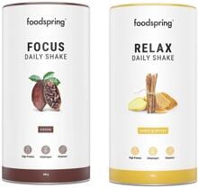 Foodspring Focus & Relax Daily Shake, 480 g Dose