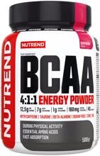 Nutrend BCAA 4:1:1 Energy Powder, 500 g Dose, Raspberry