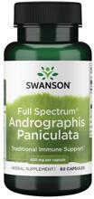 Swanson Full Spectrum Andrographis Paniculata 400 mg, 60 Kapseln