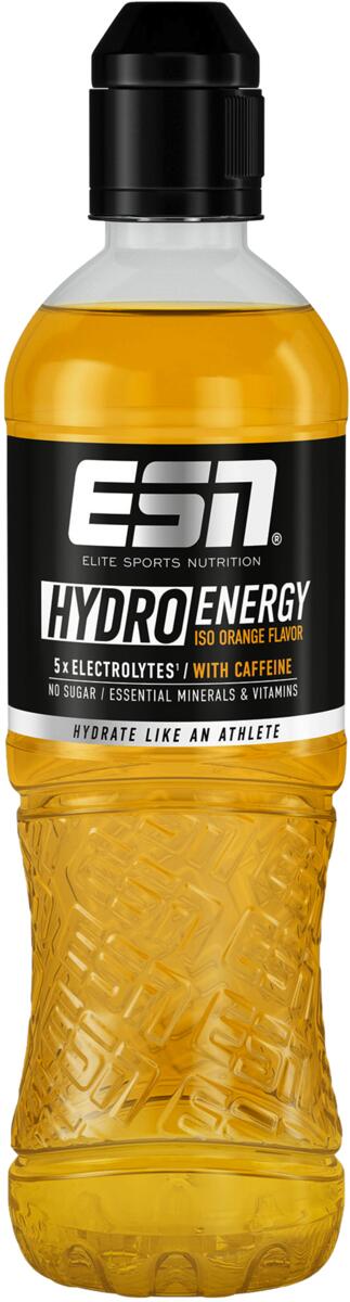 ESN HydroEnergy Drink, 6 × 500 ml Flasche (inkl. 1,50 Euro Pfand), Iso Orange