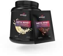 Metasport Meta Whey, 900 g Dose