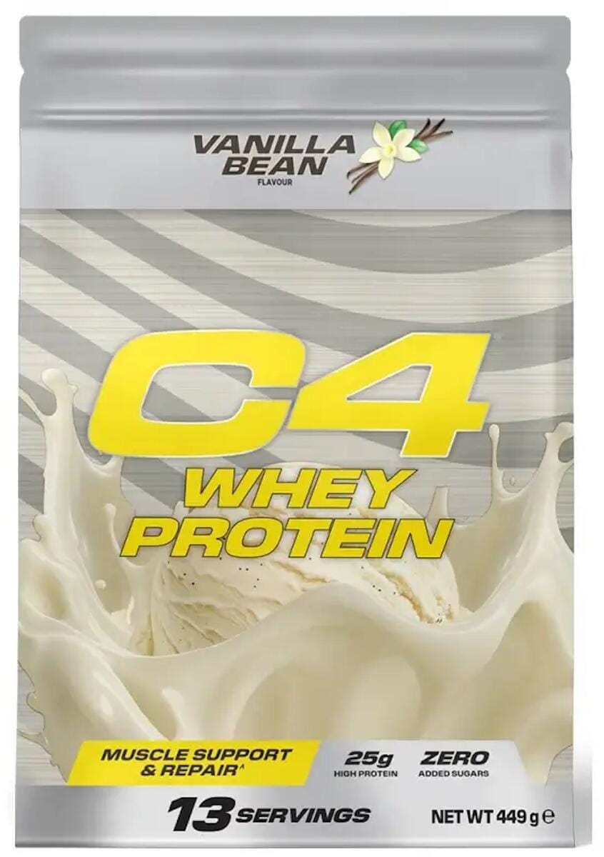 Cellucor C4 Whey Protein Powder, 449 g Beutel, Vanilla Bean