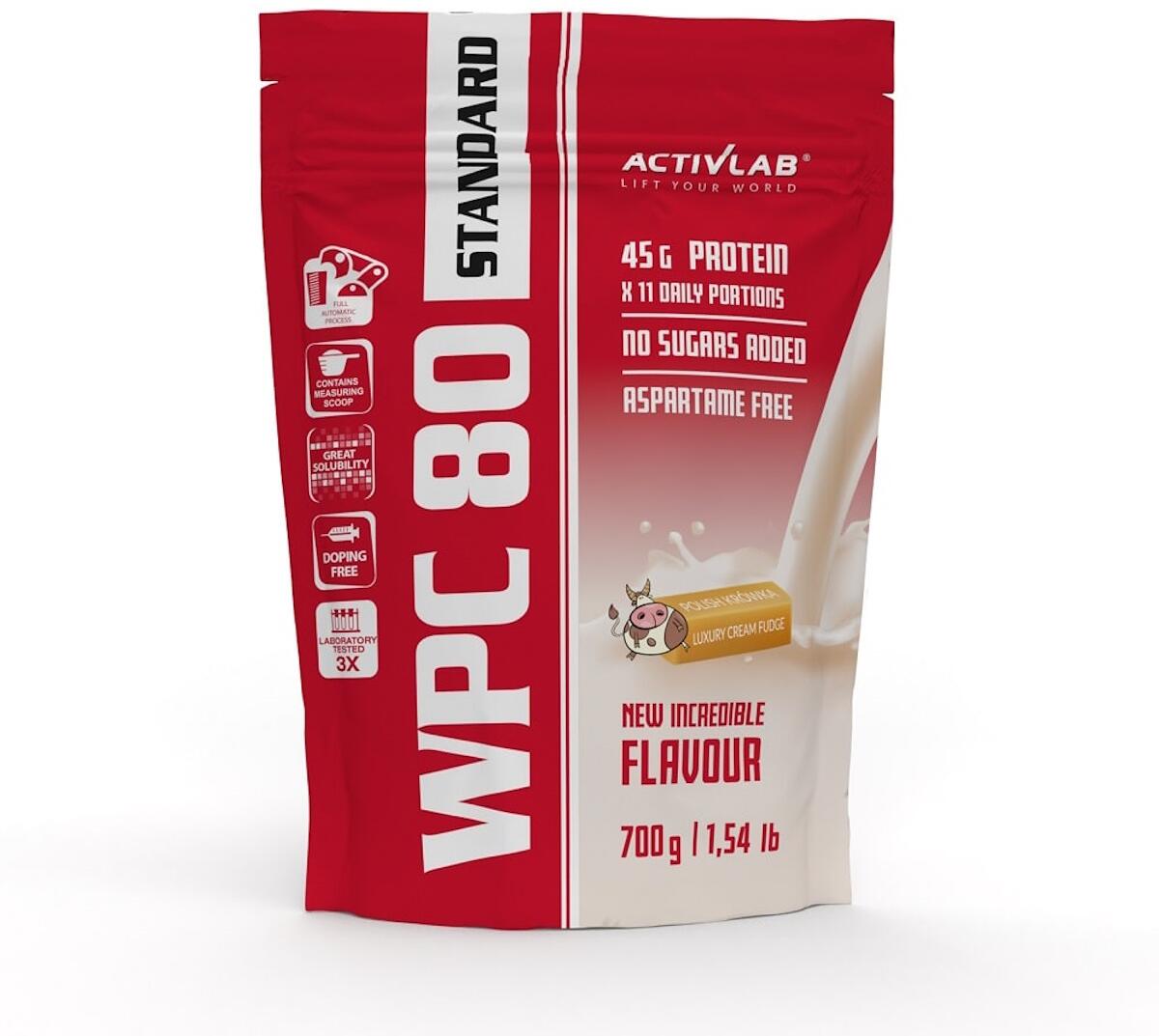 Activlab WPC 80 Standard, 700 g Beutel, Milk Fudge