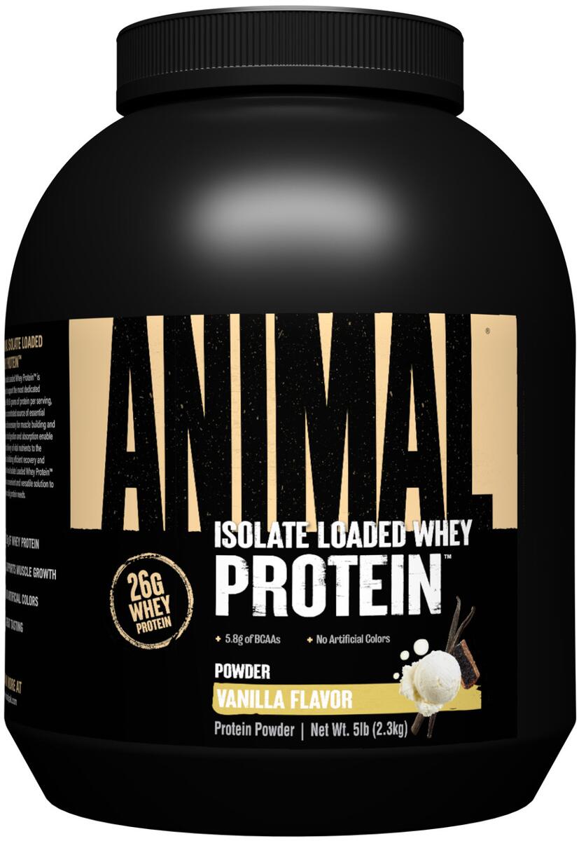 Universal Nutrition Animal Whey Protein, 2300 g Dose, Vanilla